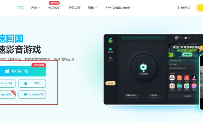 Sixfast回国加速器推荐码领取全攻略，海外华人如何使用这一加速工具？