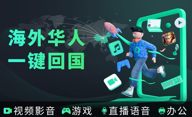 海外华人一键加速