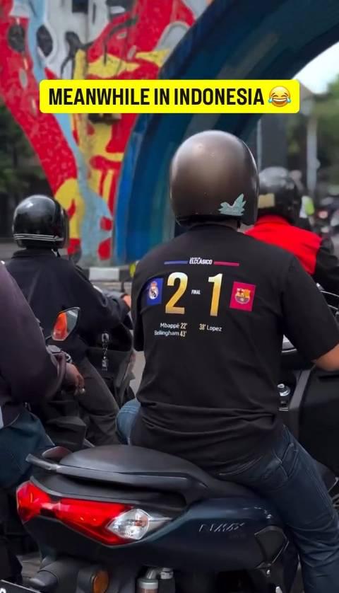 印尼皇马巴萨球迷街头对抗引爆网络,海外华人如何破解地区限制看西甲