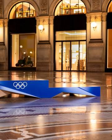 2026米兰冬奥会领奖台设计曝光!这些细节让海外华人看比赛更带感