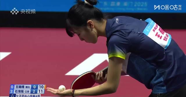 江苏女乒三连胜强势晋级!全运会赛场再现王者风范