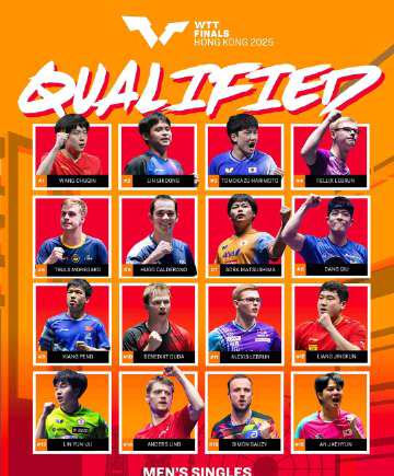 国乒11将锁定WTT总决赛席位!这份观赛指南助你不错过任何精彩瞬间