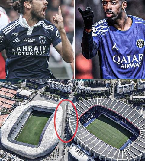 法国杯上演“家门口”德比！巴黎双雄球场仅隔一条街，火药味已拉满