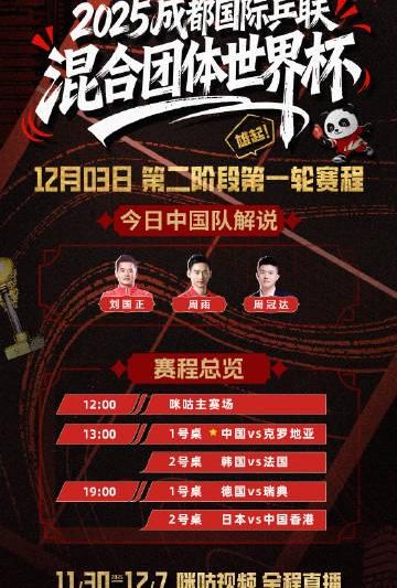 海外华人看国乒比赛总卡顿？别急，这份观赛指南帮你搞定！