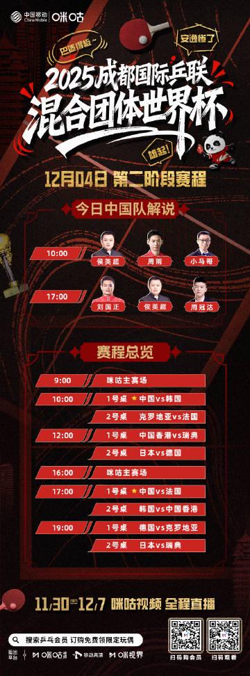 海外华人看国乒比赛总卡顿?别急,这份超实用观赛指南请收好!